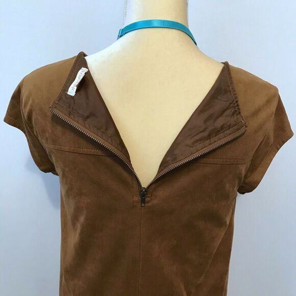 Xhilaration Faux Suede Mini Dress S - Picture 8 of 10